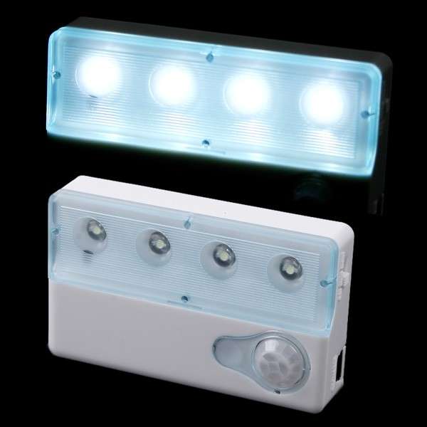 4 LED Infrared PIR Auto Sensor Motion Detector Light Bulb